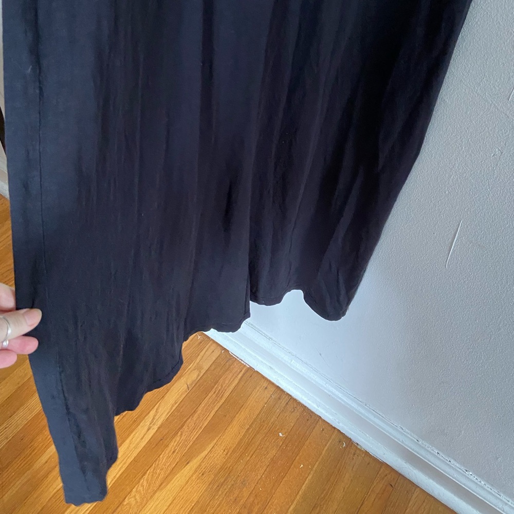 Velvet by Graham & Spencer’s Vintage Slub racerback black maxi dress - Picture 4 of 7